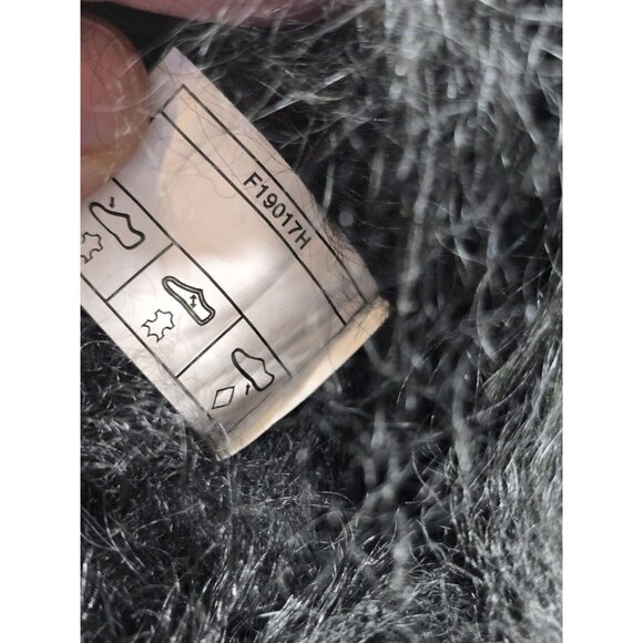 Ugg Women's Lida Boot Mongolian Sheepskin and Suede Black Size 6 US- RARE STYLE - Picture 7 of 13